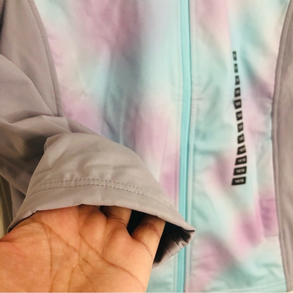 NWT New Girls Free Country Super SoftShel, color mint/purple print - Picture 5 of 16